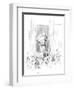 Thackeray Lecturing-null-Framed Art Print