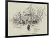 Thackeray's House at Kensington-Herbert Railton-Framed Giclee Print