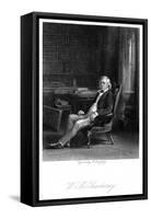 Thackeray Seated-null-Framed Stretched Canvas