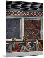 Thaddeus, Bartholomew and Andrew, Detail from the Last Supper, 1450-Andrea Del Castagno-Mounted Giclee Print