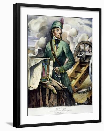 Thaddeus Kosciusko-A. Girard-Framed Giclee Print