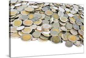 Thai Baht Coins-Anan Kaewkhammul-Stretched Canvas