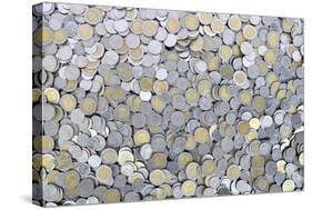 Thai Baht Coins-Anan Kaewkhammul-Stretched Canvas