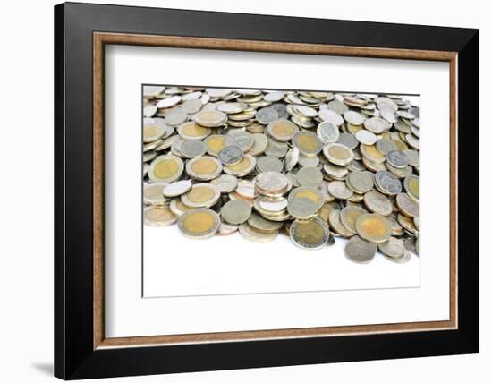 Thai Baht Coins-Anan Kaewkhammul-Framed Photographic Print