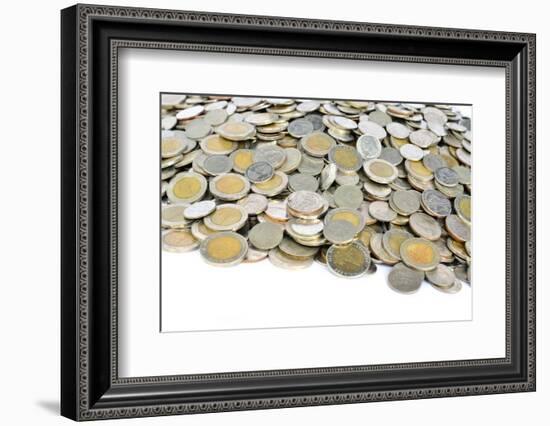 Thai Baht Coins-Anan Kaewkhammul-Framed Photographic Print