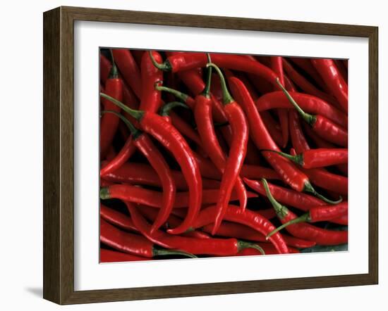 Thai Chili Peppers-null-Framed Photographic Print