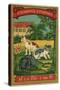 Thai Cotton Label with Cats-null-Stretched Canvas