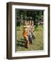 Thai Dancing, Oriental Gardens, Bangkok, Thailand, Southeast Asia-Philip Craven-Framed Photographic Print