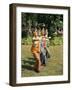 Thai Dancing, Oriental Gardens, Bangkok, Thailand, Southeast Asia-Philip Craven-Framed Photographic Print