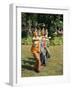 Thai Dancing, Oriental Gardens, Bangkok, Thailand, Southeast Asia-Philip Craven-Framed Photographic Print