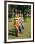 Thai Dancing, Oriental Gardens, Bangkok, Thailand, Southeast Asia-Philip Craven-Framed Photographic Print