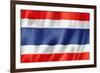 Thai Flag-daboost-Framed Art Print