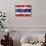 Thai Flag-daboost-Mounted Art Print displayed on a wall