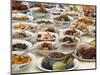 Thai Food Offered During a Festival at Buddhapadipa Temple, Wimbledon, London, England, Uk-null-Mounted Photographic Print