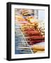 Thai Food on a Street Food Stall at the Khaosan Road Market in Bangkok, Thailand, Southeast Asia-Matthew Williams-Ellis-Framed Photographic Print