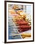 Thai Food on a Street Food Stall at the Khaosan Road Market in Bangkok, Thailand, Southeast Asia-Matthew Williams-Ellis-Framed Photographic Print