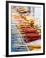 Thai Food on a Street Food Stall at the Khaosan Road Market in Bangkok, Thailand, Southeast Asia-Matthew Williams-Ellis-Framed Photographic Print