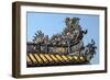 Thai Hoa Palace Dated 19th Century, Roof Detail-Nathalie Cuvelier-Framed Photographic Print