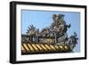 Thai Hoa Palace Dated 19th Century, Roof Detail-Nathalie Cuvelier-Framed Photographic Print