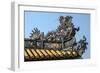 Thai Hoa Palace Dated 19th Century, Roof Detail-Nathalie Cuvelier-Framed Photographic Print