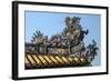 Thai Hoa Palace Dated 19th Century, Roof Detail-Nathalie Cuvelier-Framed Photographic Print