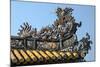 Thai Hoa Palace Dated 19th Century, Roof Detail-Nathalie Cuvelier-Mounted Photographic Print