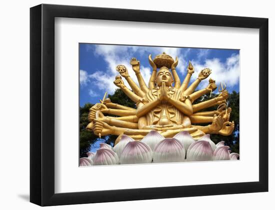 Thai Multiarmed Buddha Hua Hin-null-Framed Art Print