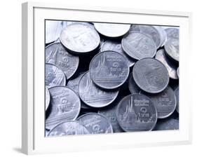 Thai One Baht Coin-pakkij-Framed Photographic Print