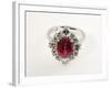 Thai Ruby Ring-null-Framed Photographic Print