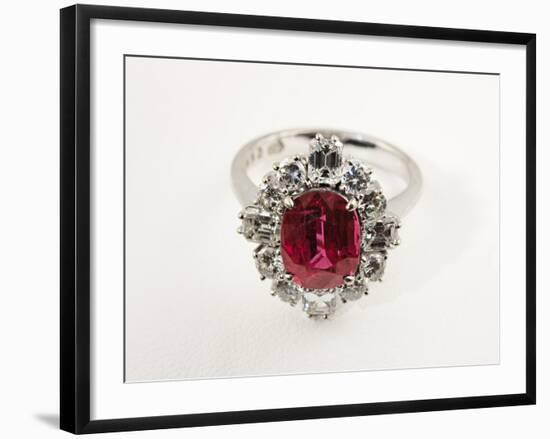 Thai Ruby Ring-null-Framed Photographic Print