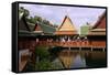 Thai Village, Loro Parque, Tenerife, Canary Islands, 2007-Peter Thompson-Framed Stretched Canvas