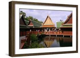 Thai Village, Loro Parque, Tenerife, Canary Islands, 2007-Peter Thompson-Framed Photographic Print