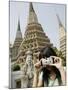 Thai Woman Taking Pictures, Wat Poo, Bangkok, Thailand, Southeast Asia, Asia-Angelo Cavalli-Mounted Photographic Print