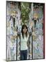 Thai Woman, Wat Poo Temple, Bangkok, Thailand, Southeast Asia, Asia-Angelo Cavalli-Mounted Photographic Print