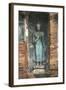 Thailand, Ayutthaya Historical Park, Wat Mahathat, Statue of Buddha-null-Framed Giclee Print