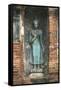 Thailand, Ayutthaya Historical Park, Wat Mahathat, Statue of Buddha-null-Framed Stretched Canvas