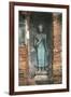 Thailand, Ayutthaya Historical Park, Wat Mahathat, Statue of Buddha-null-Framed Giclee Print