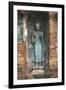 Thailand, Ayutthaya Historical Park, Wat Mahathat, Statue of Buddha-null-Framed Giclee Print