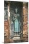 Thailand, Ayutthaya Historical Park, Wat Mahathat, Statue of Buddha-null-Mounted Giclee Print