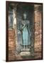 Thailand, Ayutthaya Historical Park, Wat Mahathat, Statue of Buddha-null-Framed Giclee Print