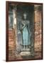 Thailand, Ayutthaya Historical Park, Wat Mahathat, Statue of Buddha-null-Framed Giclee Print