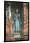 Thailand, Ayutthaya Historical Park, Wat Mahathat, Statue of Buddha-null-Framed Giclee Print