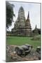 Thailand, Ayutthaya Historical Park, Wat Mahathat-null-Mounted Giclee Print