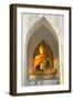 Thailand, Ayutthaya, Tambon Tha Wasukri. Buddha at Wat Na Phra Meru-Kevin Oke-Framed Photographic Print