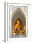 Thailand, Ayutthaya, Tambon Tha Wasukri. Buddha at Wat Na Phra Meru-Kevin Oke-Framed Photographic Print