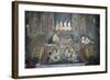 Thailand, Ayutthaya, Wat Suwan Dararam Temple, Mural Painting Showing Scenes from Life of Buddha-null-Framed Giclee Print