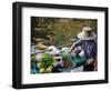 Thailand, Bangkok, Floating Market in Damnoen Saduak-Terry Eggers-Framed Photographic Print