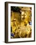 Thailand, Bangkok, Golden Kinnara statue at Emerald Buddha Temple, Wat Phra Kaew, Grand Palace-Terry Eggers-Framed Photographic Print