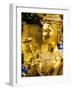 Thailand, Bangkok, Golden Kinnara statue at Emerald Buddha Temple, Wat Phra Kaew, Grand Palace-Terry Eggers-Framed Photographic Print