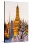 Thailand, Bangkok, Grand Palace, Wat Phra Kaeo-Steve Vidler-Stretched Canvas